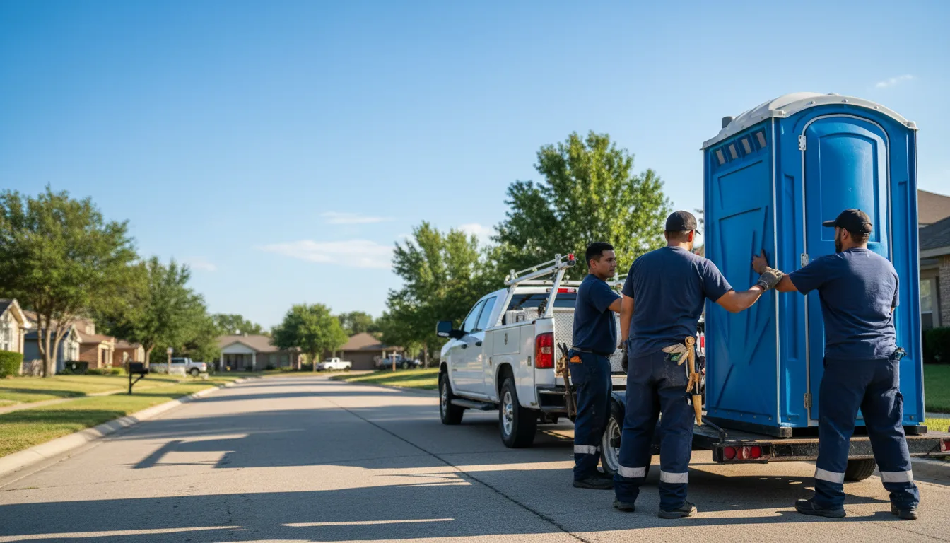 Portable Toilet Rental in Waller, TX near me